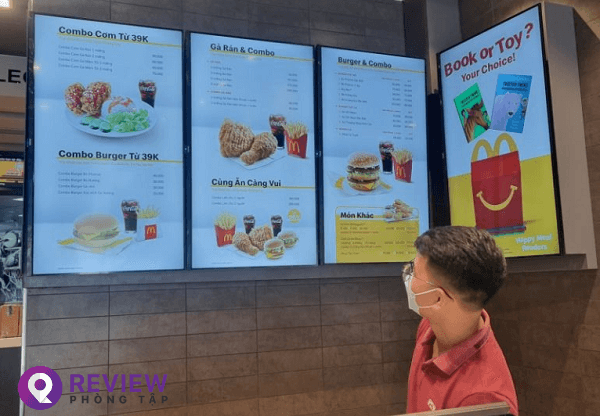 McDonald's Menu gồm những gì